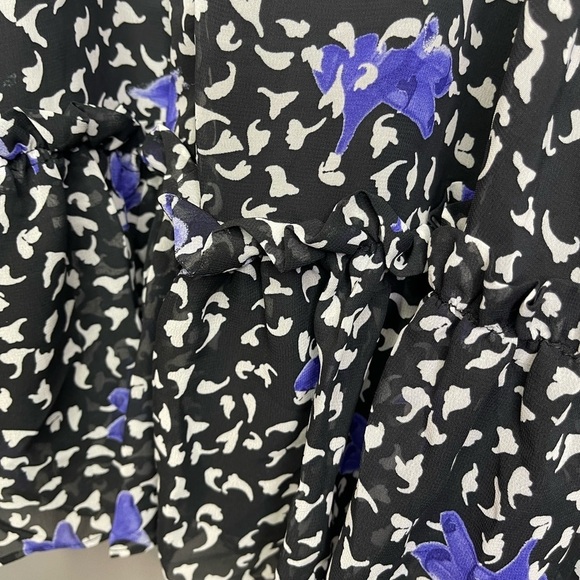 BCBGeneration Women's Relaxed Halter Neck Tie Chiffon Mini Dress New Small - Picture 6 of 12